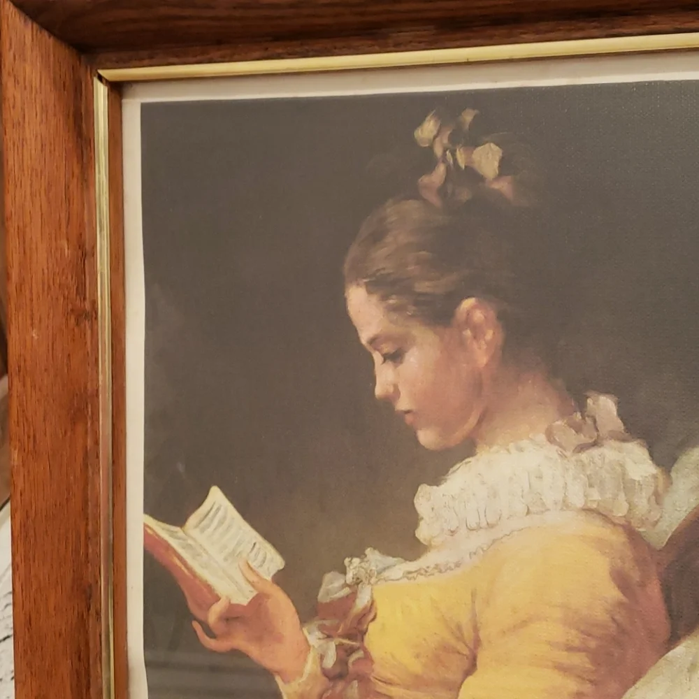 Young girl  THE READER Jean-Honore Fragonard